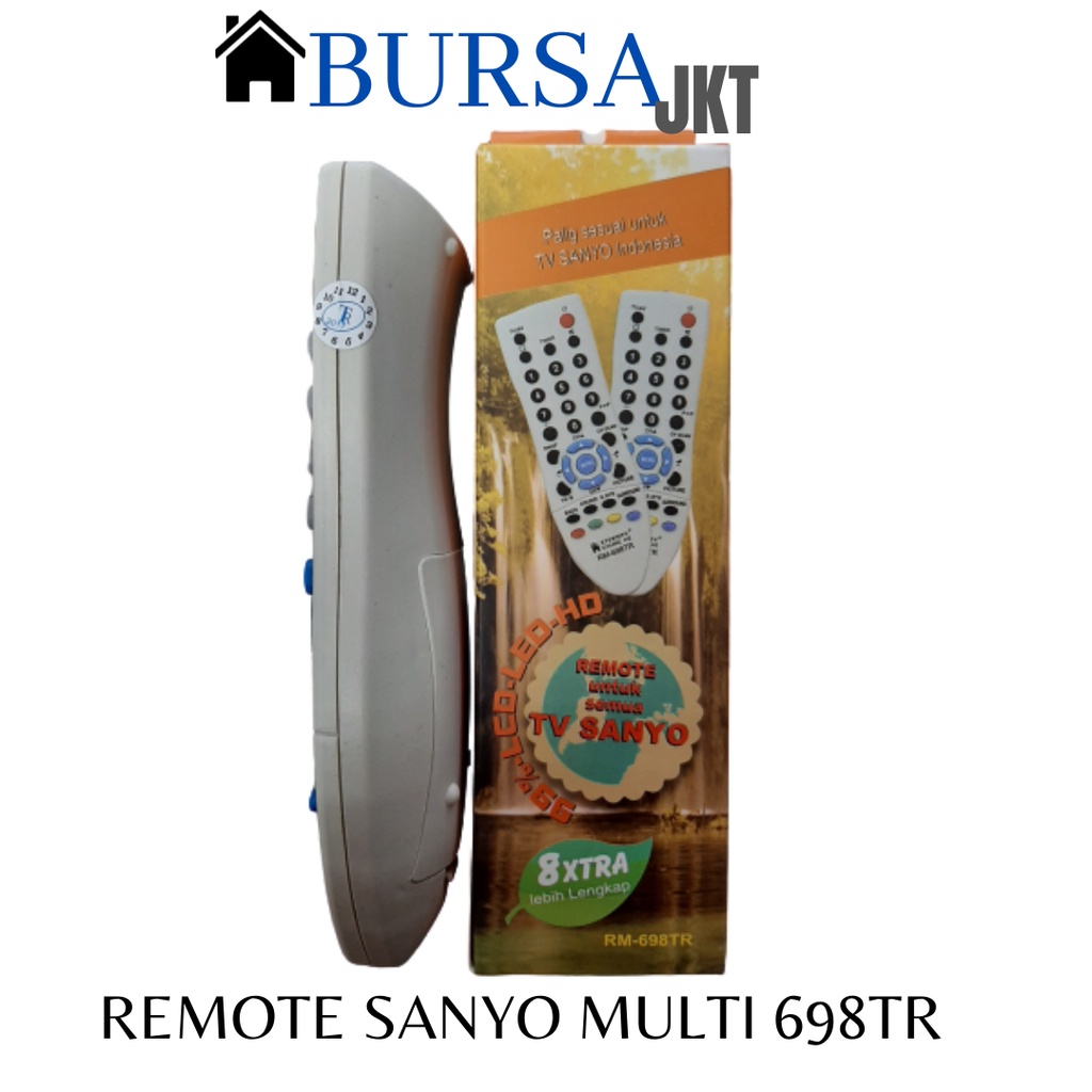 REMOTE TV SANYO TABUNG MULTI 698TR DUS