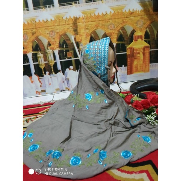 Mukena Terusan Polino Warna