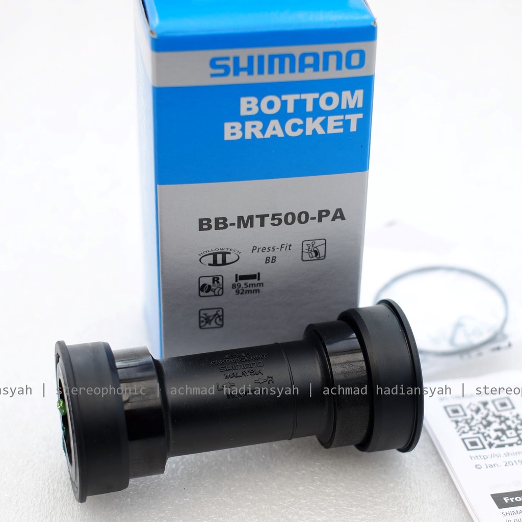 SP18D BNIB.. SHIMANO BB-MT500-PA SHIMANO DEORE BB Press Fit Bottom Bracket MT500-PA BB Pressfit HT2 