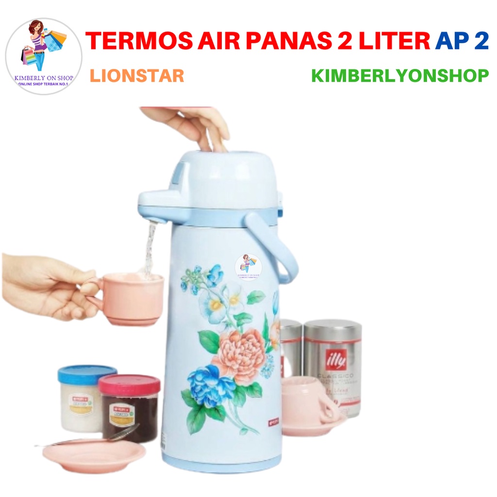 Termos air panas Pompa Air Pot 2 Liter AP 2 Lion Star