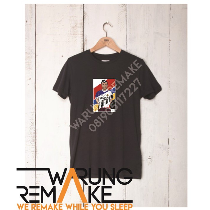 KAOS T-SHIRT METAMORPHOSIS ZIDANE MADRID JUVE FRANCE