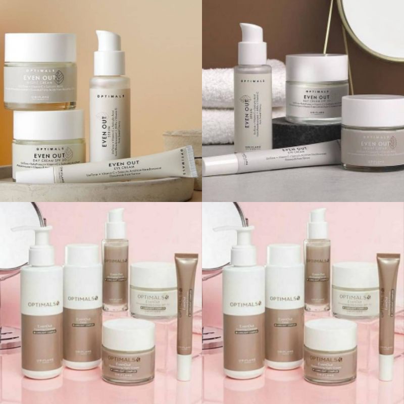 0ptimals Even Out Day Cream/Night Cream/Toner/Foaming Cleanser/Serum/Eye Cream