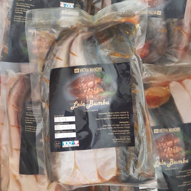 

Lele bumbu kuning isi 8 ekor