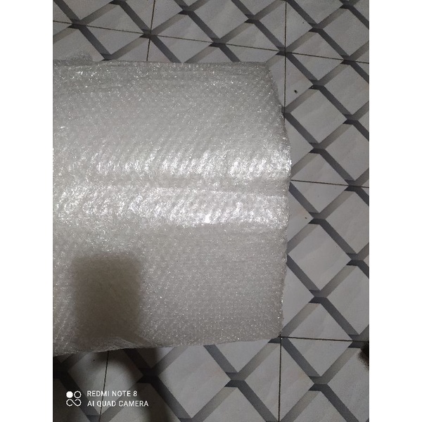 

BUBBLE WRAP TAMBAHAN PACKING PLINDUNG PENGAMAN PACKING