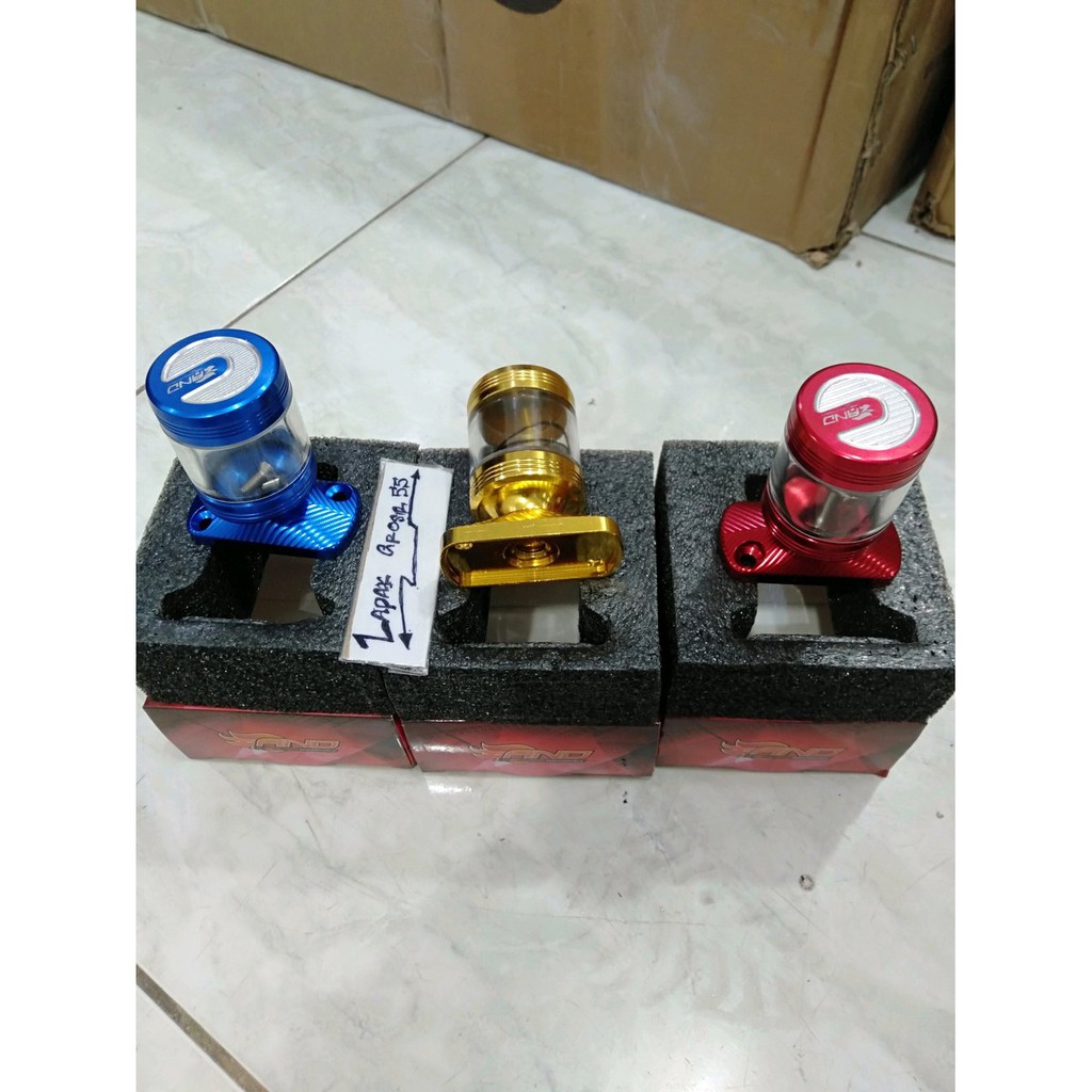 Jual TUTUP MINYAK REM STEMPEL MODEL NISSIN BREMBO REVO-KHARISMA-BEAT-VARIO-DLL HONDA Berkualitas