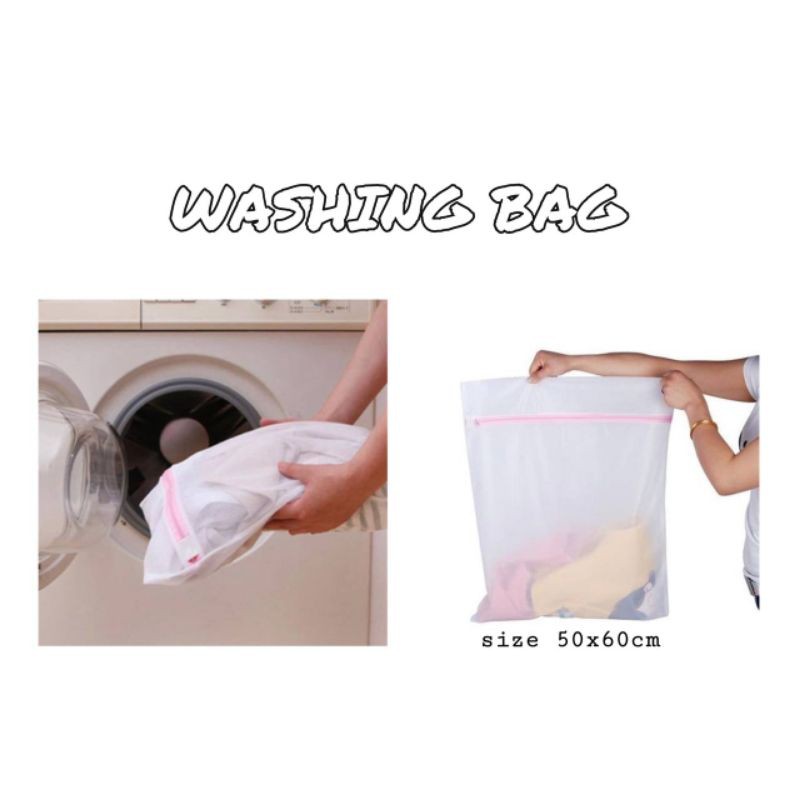 Kantong Cuci Washing Bag Besar 50X60 CM