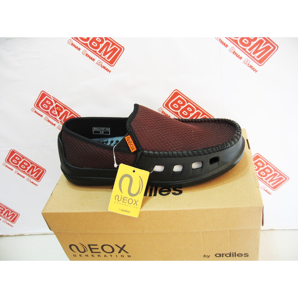 ARDILES NEOX MALFOY - SEPATU SLIP ON TANGGUNG / PRIA SANTAI SEKOLAH - Coklat