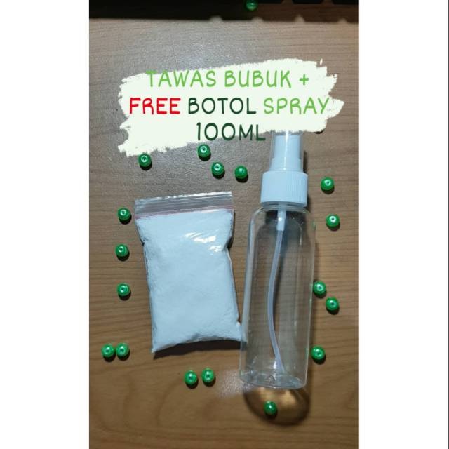 TAWAS BUBUK FREE BOTOL SPRAY 100ML /PENGHILANG BAU KETEK / DEODORAN