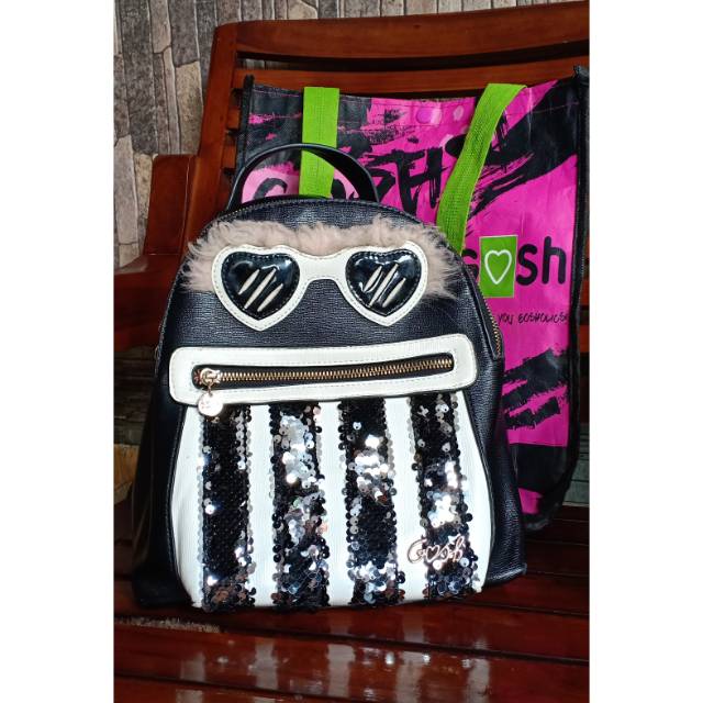 Preloved tas ransel gosh kaca mata murah
