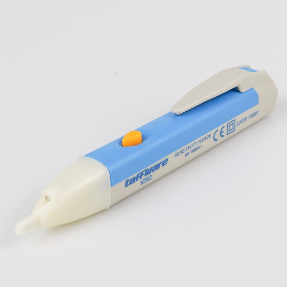 Taffware Pen Non-contact AC Voltage Alert Detector 90V-1000V - VD02 - Blue