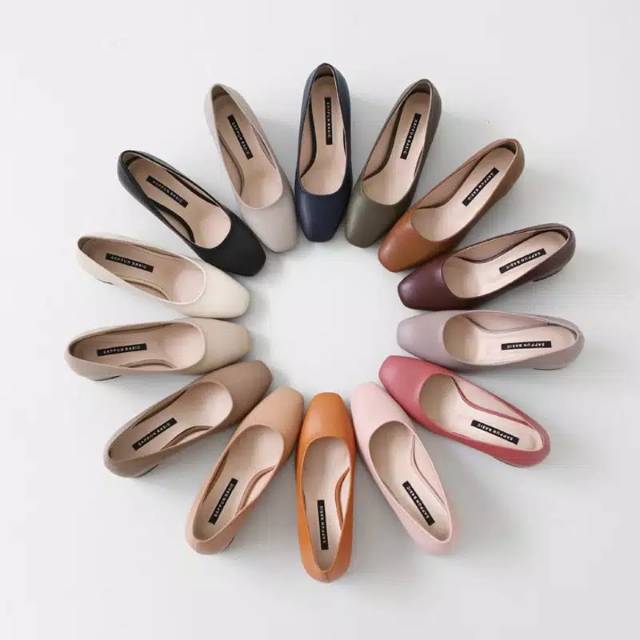 [ORIGINAL KOREA] Sappun Merisum Basic Middle Heels 5cm