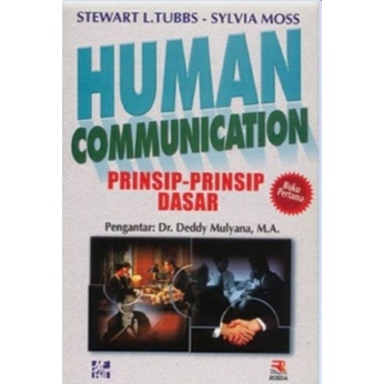 HUMAN COMUNICATION 1 PRINSIP PRINSIP DASAR Stewart L. Tubbs Sylvia Moss ROSDA AJ-KNK