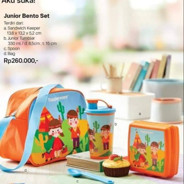 Tempat bekal anak PAUD/TK