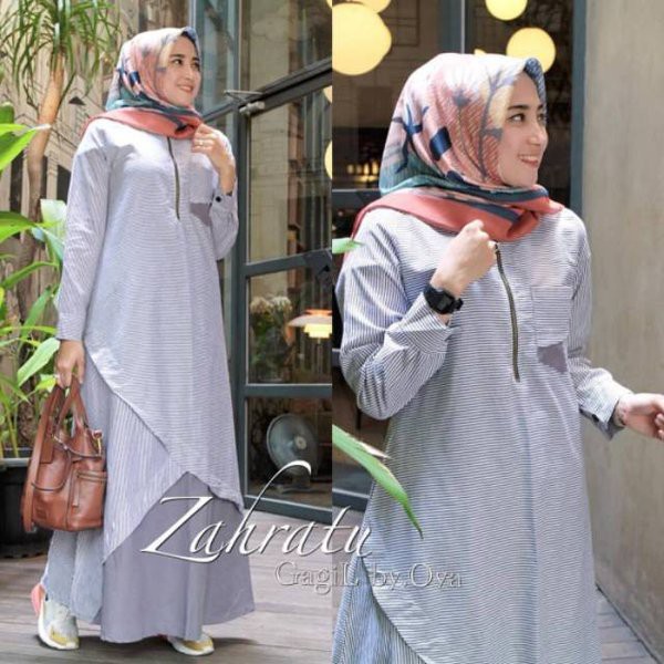 [ Promo Flash Sale ] Zahratu maxi dress Size S M L XL | Fashion wanita Terlaris-1