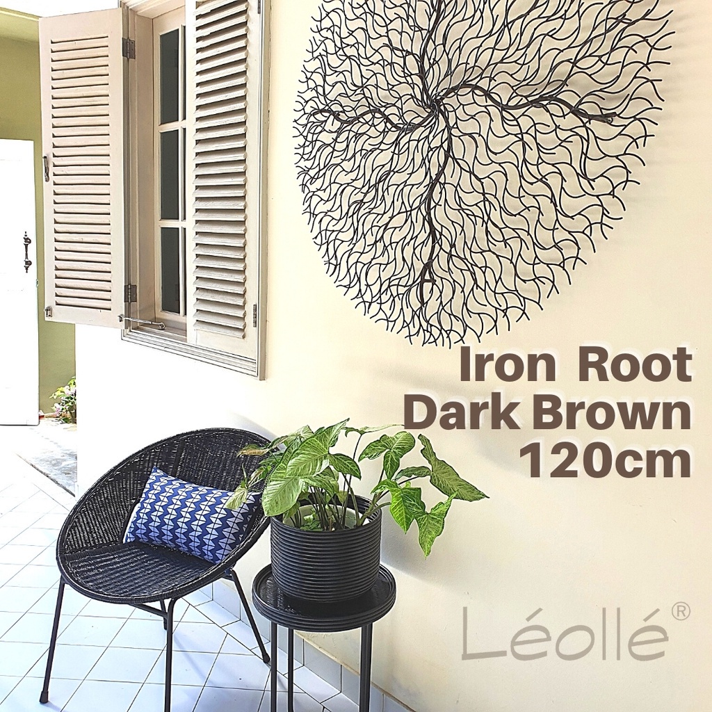 Dekorasi Dinding Dekorasi Hiasan Dinding Besi Akar 120cm