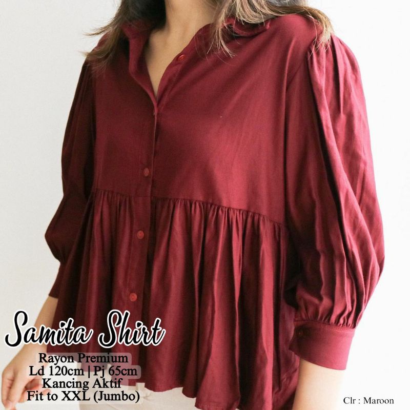 SAMITA BLOUSE BAJU WANITA TERBARU