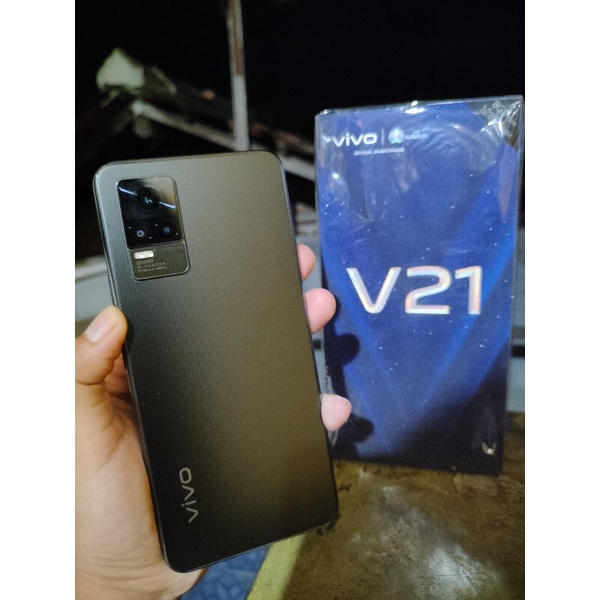 VIVO V21 4G 8/128 SECOND HP BEKAS FULLSET LIKE NEW HP SEKEN HP SETENGAH PAKAI