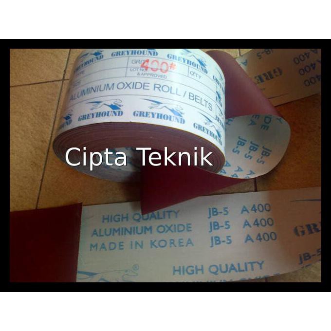 Amplas roll Greyhound grit 400 METERAN