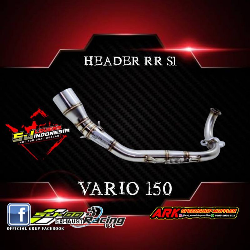 header leheran honda vario 150 original sj88
