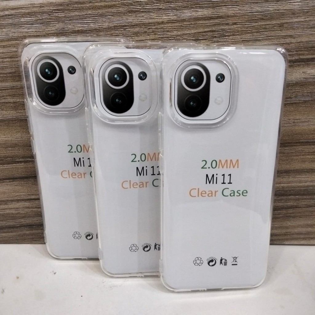 XIAOMI MI 11,MI10/MI 10PRO, MI NOTE 10/MI NOTE 10 PRO,MI 9,MI PLAY SILICON CASE BENING TEBAL 2.00MM