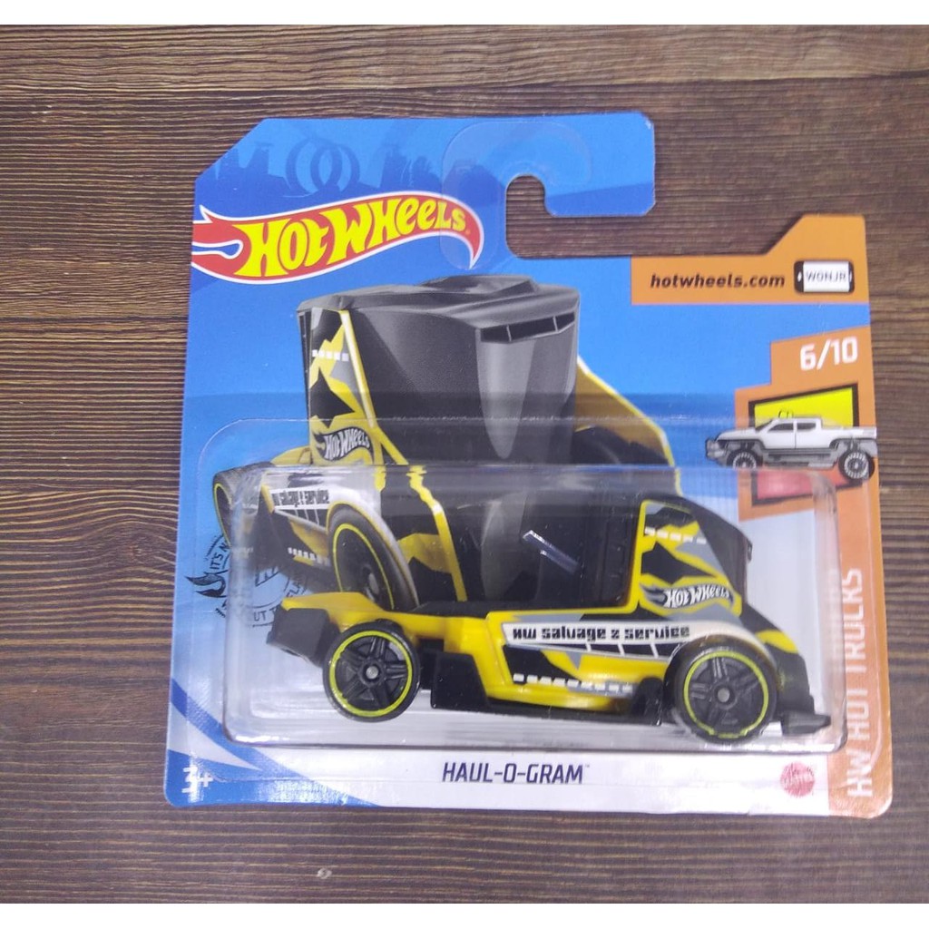 Hot Wheels Haul O Gram Haul-o-gram Short Card HW Hot Trucks 6/10