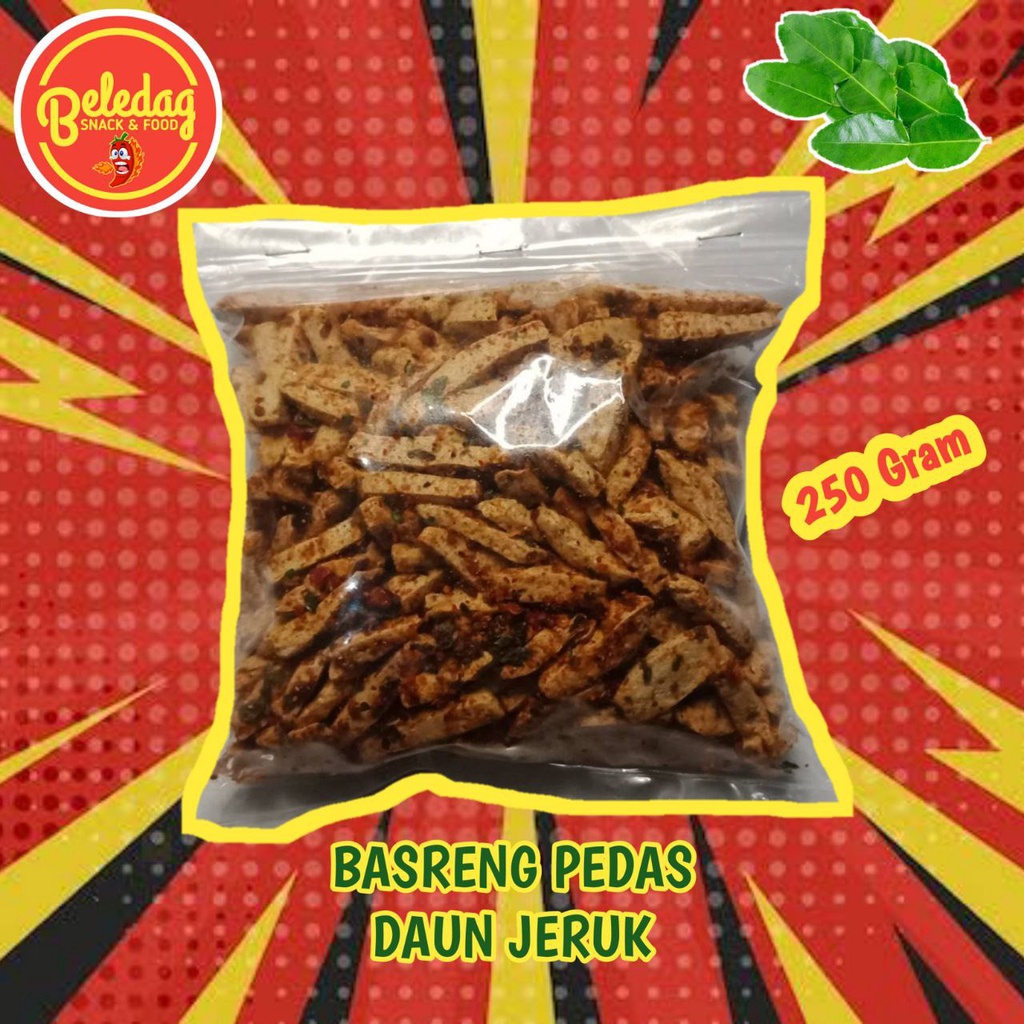 

BASRENG BELEDAG PEDAS DAUN JERUK AMUCUY 250 Gr
