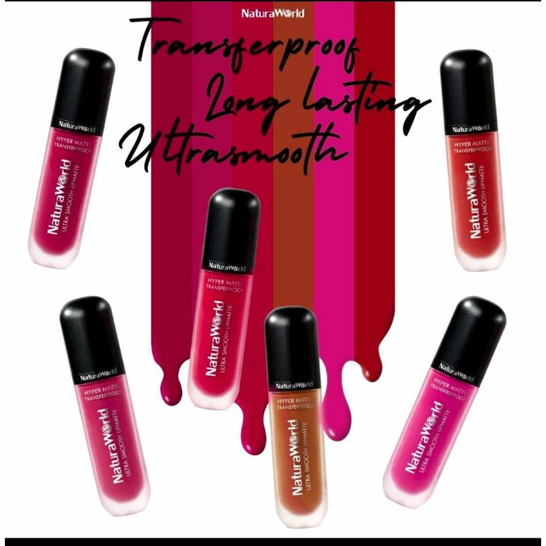 lipmatte ultra smooth Naturaworld(shade sunset chill)