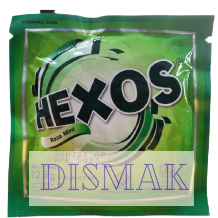 Permen HEXOS Rasa Mint