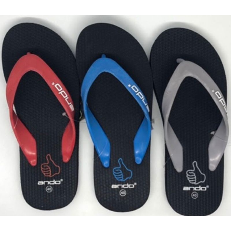 SANDAL ANDO HAWAII LIKE/ ANDO NEON 01 / NEON 02 SANDAL JAPIT TERBARU