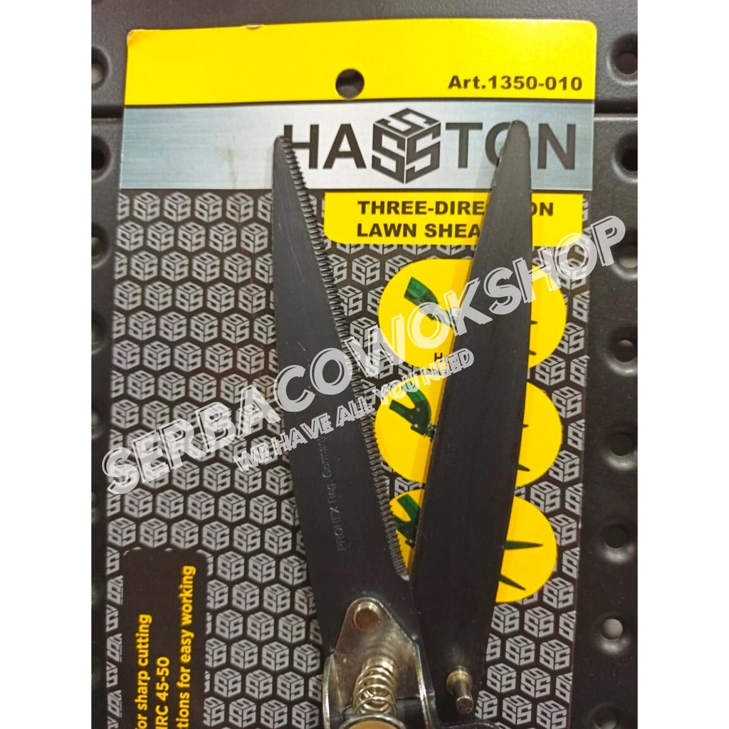 Hasston Gunting Rumput 3 Posisi Gunting Sabotan Taman Grass Shears Prohex Termurah berkualitas