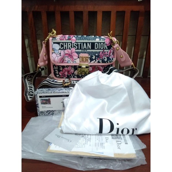 Tas Dior Bunga WITH BOX