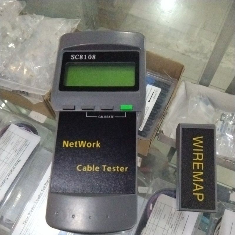 LAN TESTER DIGITAL SC8108 [LAN TESTER RJ-45]