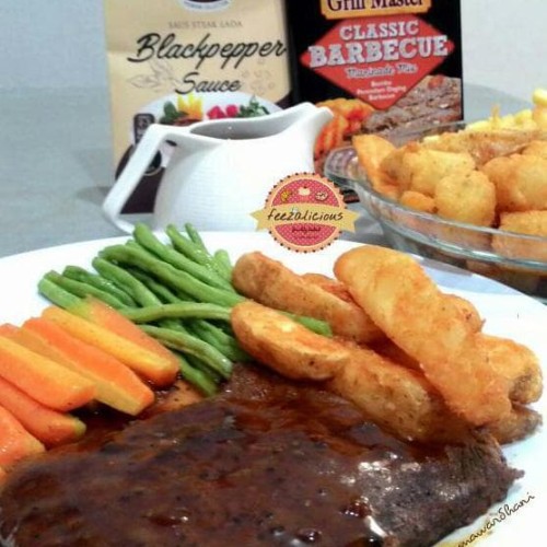 [HALAL] JAY'S Blackpepper Sauce / Rosemary Garlic / Brown Gravy Saos Steak  25gr Bumbu Jays