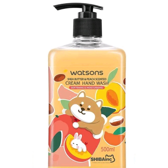 [SALE] Watsons Cream Hand Wash / Gel 500ml - Exp 2025 / FREE packing DUS