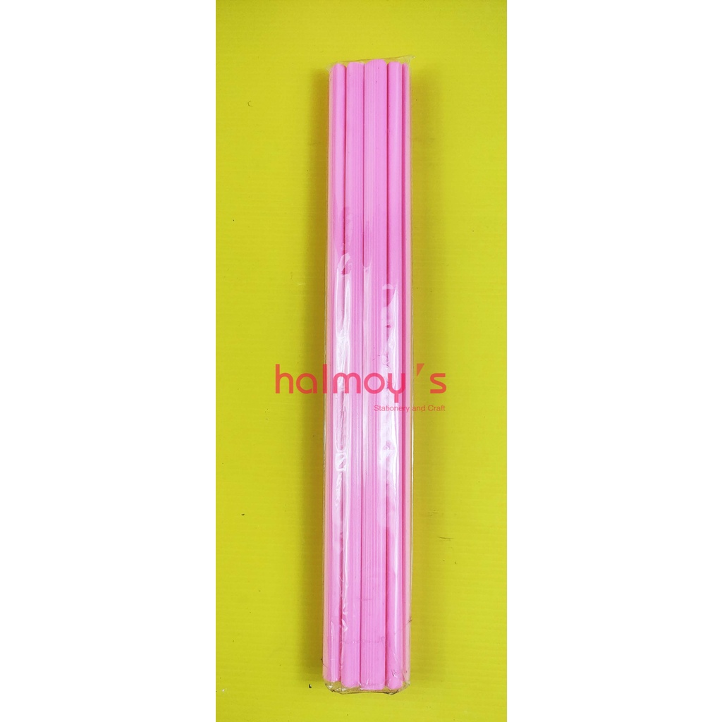 Jual TULANG KLIPING / JILID / SLIDE BINDER WARNA PINK ( 10 PCS