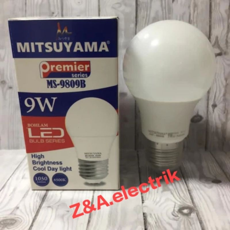 Lampu Bohlam LED 9 Watt MS-9809B MITSUYAMA