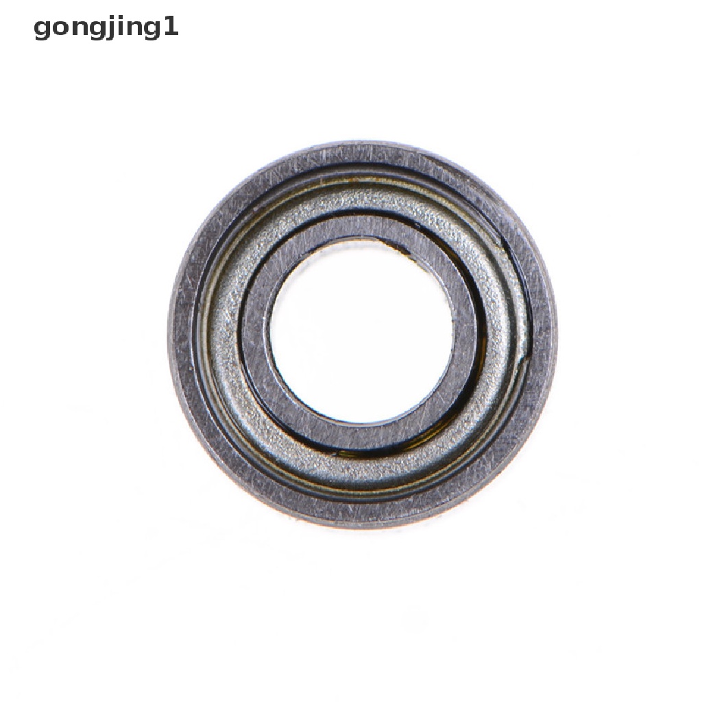 Ggg 10pcs MR115ZZ Miniatur Bearing Segel Karet Bahan Metal Ukuran 5x11 x 4mm