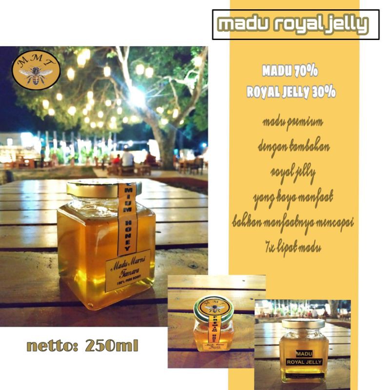 

madu royal jelly (promil) madu murni tamara