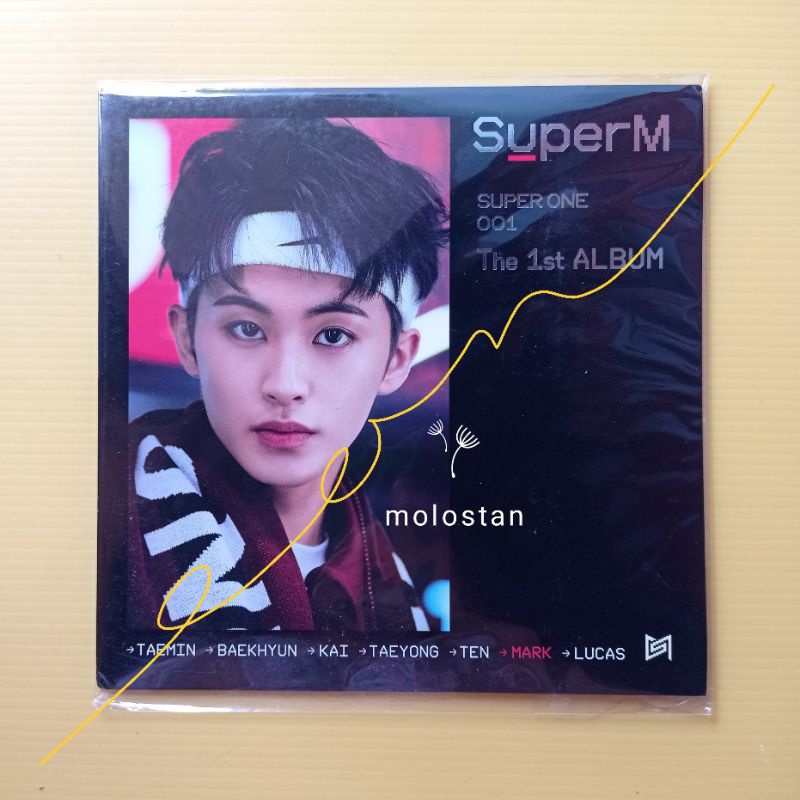 MARK SUPERM LP POSTER SIGNED