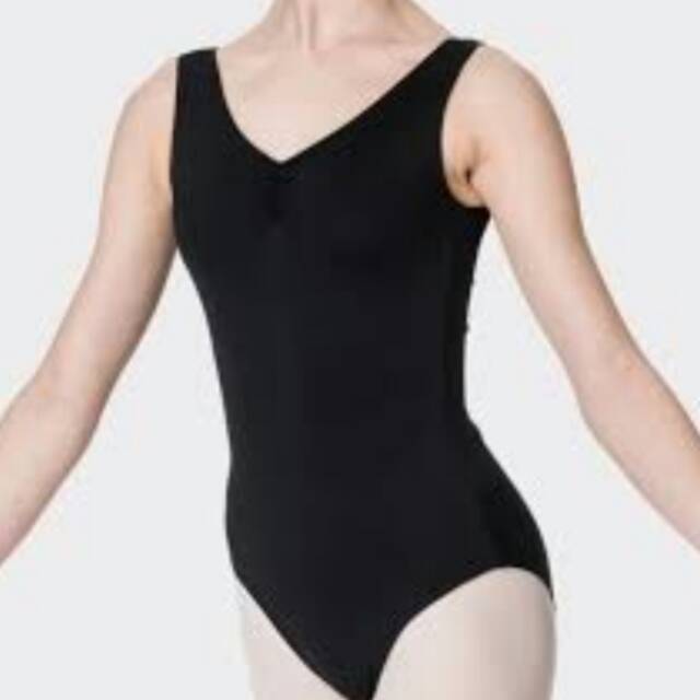 Leotard balet / baju ballet / baju balet hitam / leotard basic hitam