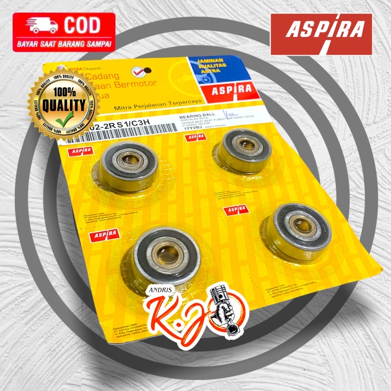 LAHER BEARING LAHAR BAK CVT VARIO 110 BEAT BAK CVT 6002 PLUS BOSH VARIO KARBU/BEAT F1/BEAT ESP/BEAT