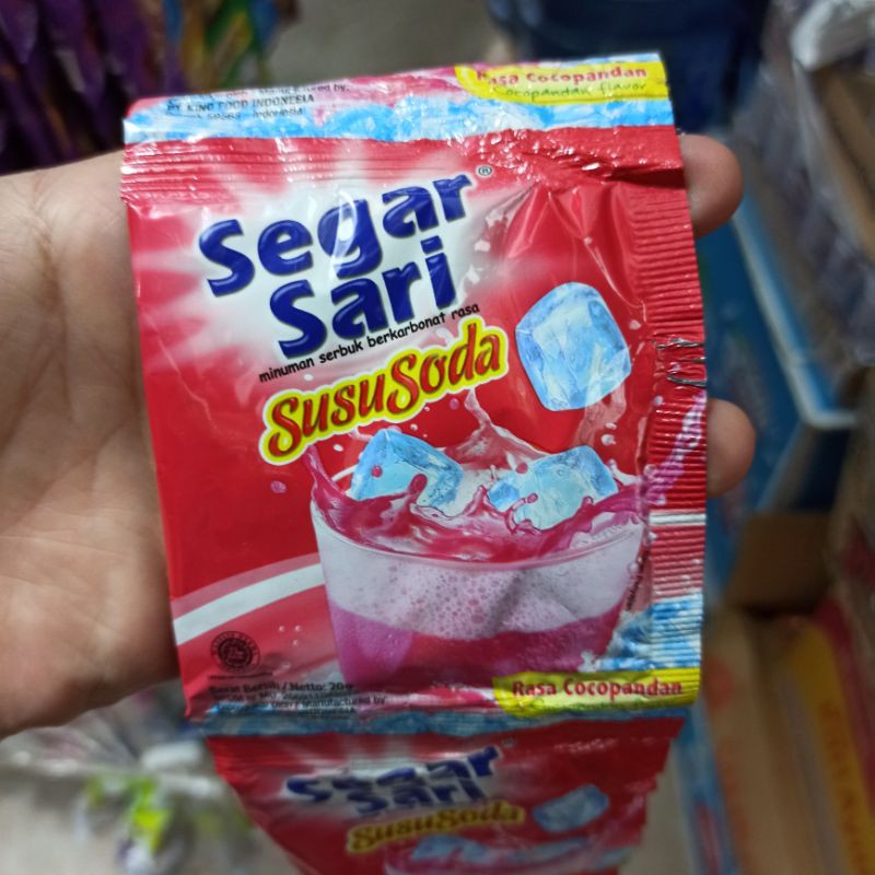 

Minuman Segar Sari Susu Soda 20g Cocopandan