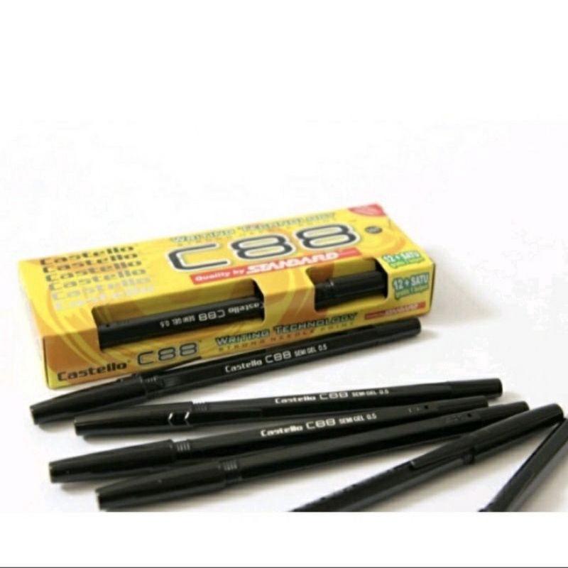 

BULPOINTH STANDARD C88 CASTELLO HITAM(isi12+1biji