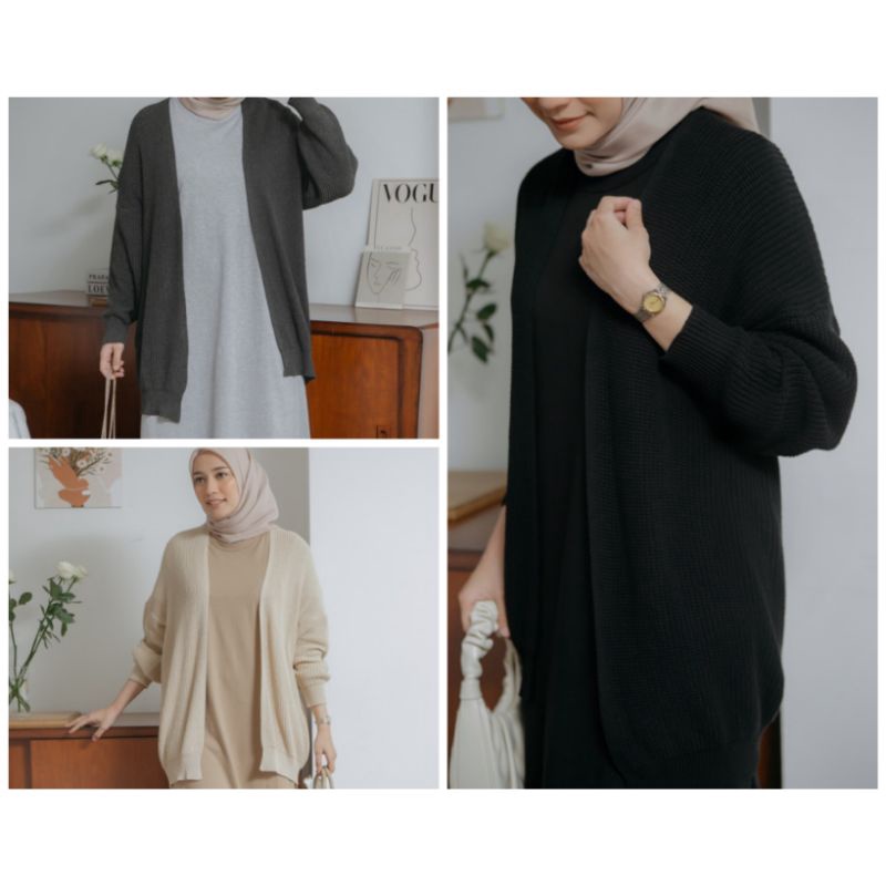 Kawa Cardi Cardigan by Nueta Hijabnueta READY SIAP KIRIM