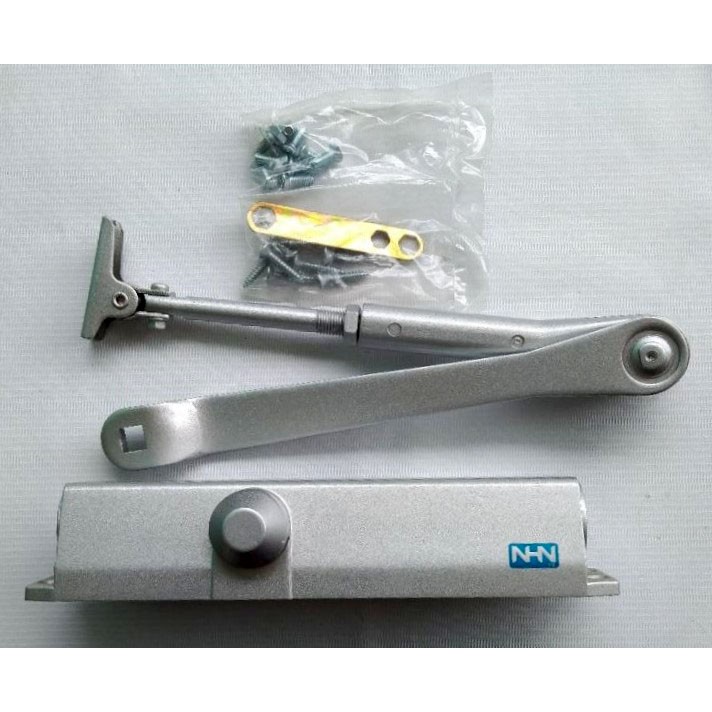 NHN Door Closer 181 w/ Hold Open - Silver / Penutup Pintu NHN 181 - Silver  Made in Japan