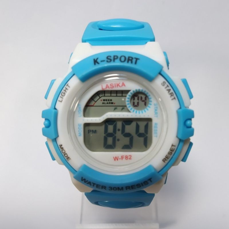 Jam Tangan Anak Digital Lasika Original F82 Tahan Air Best Seller