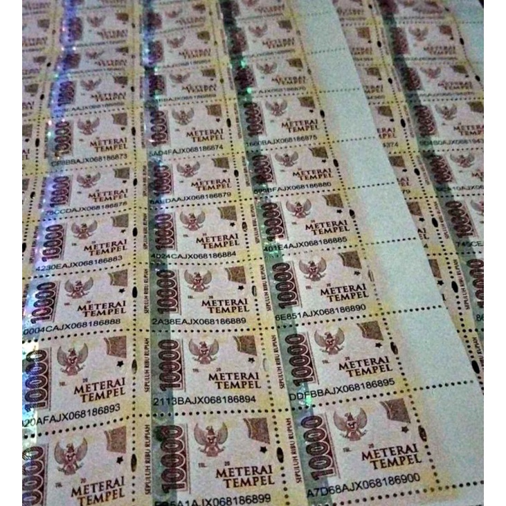 

Kaltim Materai 10.000