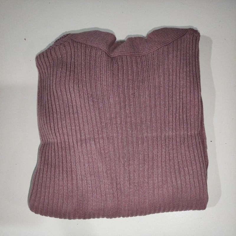 Long Cardigan / BELLE / Oversize Cardy / Atasan Long Cardy Rajut / Outwear / Kardigan Wanita-Lilac Muda