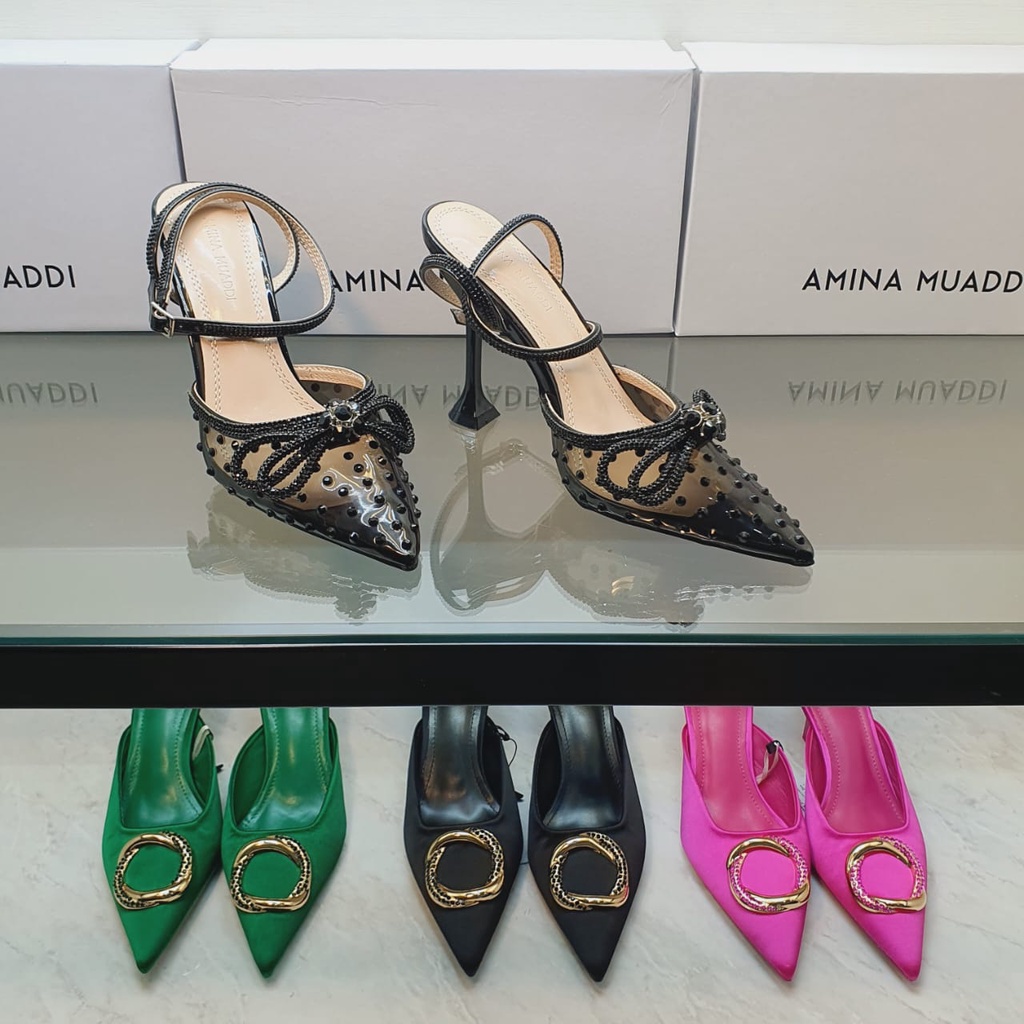 [ NEW ] AMINA MUADDI 750 - SNR Heels 11cm