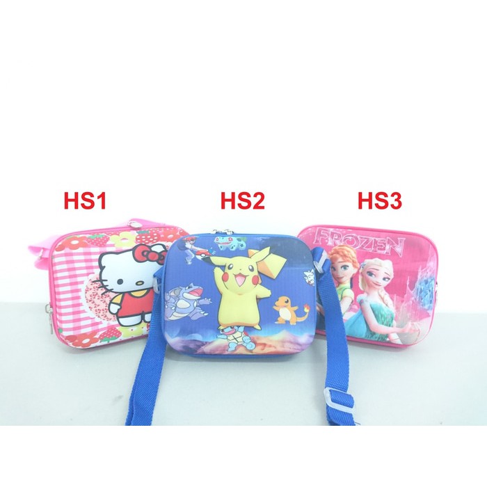 Tas Selempang Anak Hello Kitty,Pokemon And Frozen